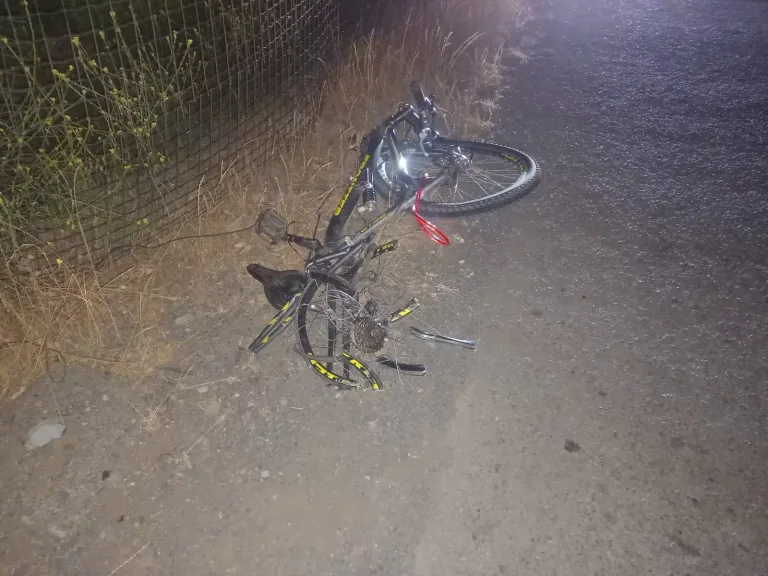 Ciclista muere atropellado por vehículo que se dio a la fuga en ruta 5 frente a Teno
