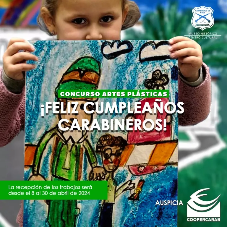 Carabineros celebra su aniversario con concurso de artes plásticas para niños Carabineros celebra su aniversario con concurso de artes plásticas para niños