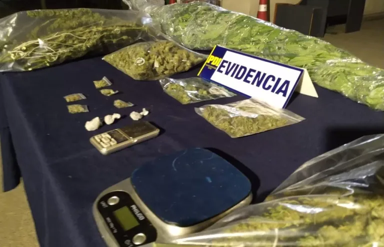 Detienen a un sujeto que utilizaba la modalidad de delivery para distribuir drogas en Rancagua