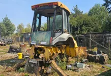 En Coihueco, detectives de la BICRIM recuperaron una retroexcavadora robada en Parral