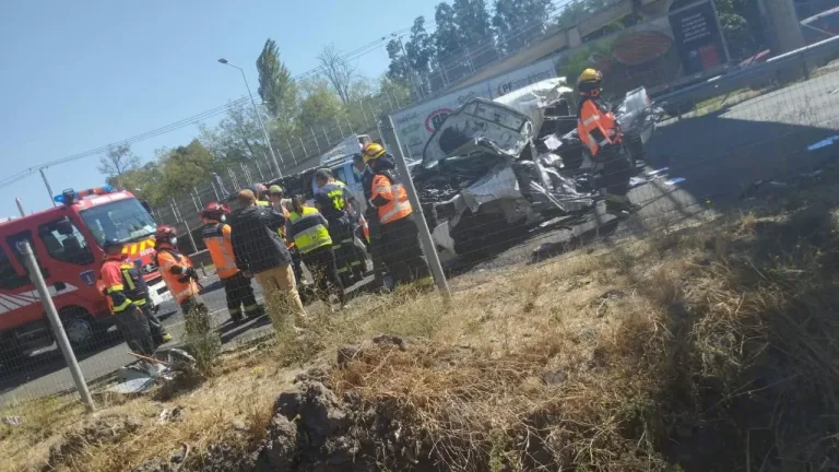 Trágico accidente de tránsito en ruta 5 frente a Romeral deja como saldo de una persona fallecida