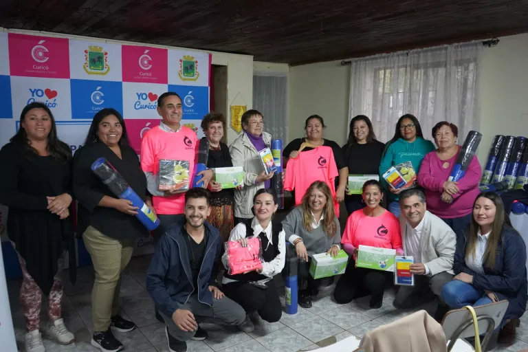 En Curicó lanzan proyecto “Vecinos en Movimiento” financiado con el 8% de Deportes del FNDR
