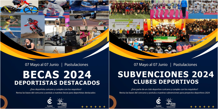 Últimos días para postular a las becas y subvenciones para deportistas y organizaciones deportivas que entrega la Municipalidad de Curicó Últimos días para postular a las becas y subvenciones para deportistas y organizaciones deportivas que entrega la Municipalidad de Curicó