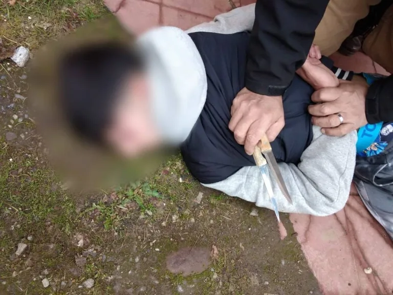 Funcionarios de seguridad pública de Curicó detuvieron a joven que asalto a una mujer en el centro de Curicó Funcionarios de seguridad pública de Curicó detuvieron a joven que asalto a una mujer en el centro de Curicó