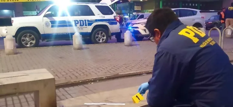 Investigan homicidio con arma punzante frente al Mercado de Rancagua