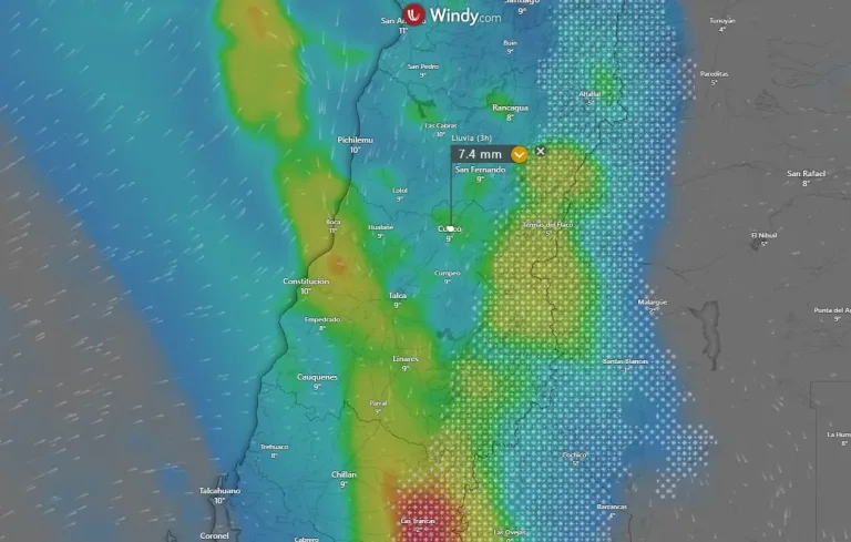 Pronostican lluvia y nieve para las regiones del Maule y O’Higgins para los primeros días de la semana Pronostican lluvia y nieve para las regiones del Maule y O’Higgins para los primeros días de la semana