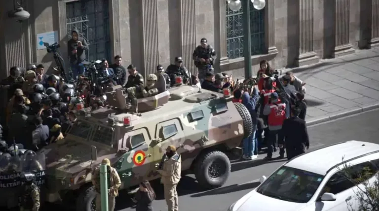 Intento de Golpe de Estado en Bolivia