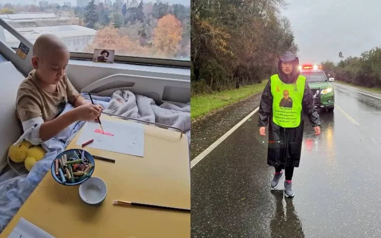 «UnidosxMartín, Kilómetros de Amor»: Una madre emprende una marcha de 892 kilómetros para financiar el tratamiento de su hijo