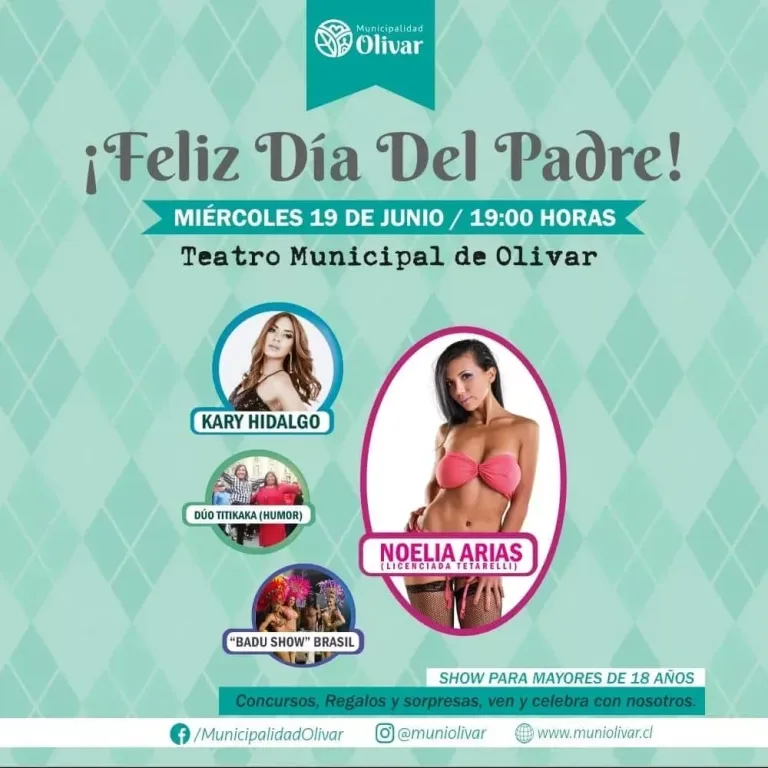 Controversia en Olivar por la celebración del Día del Padre financiada por la municipalidad con show de bailarinas