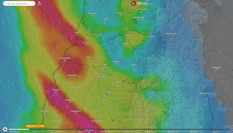 Sistema frontal afectará este miércoles con precipitaciones moderadas a fuertes a la Región del Maule en su desplazamiento hacia el norte del país Sistema frontal afectará este miércoles con precipitaciones moderadas a fuertes a la Región del Maule en su desplazamiento hacia el norte del país