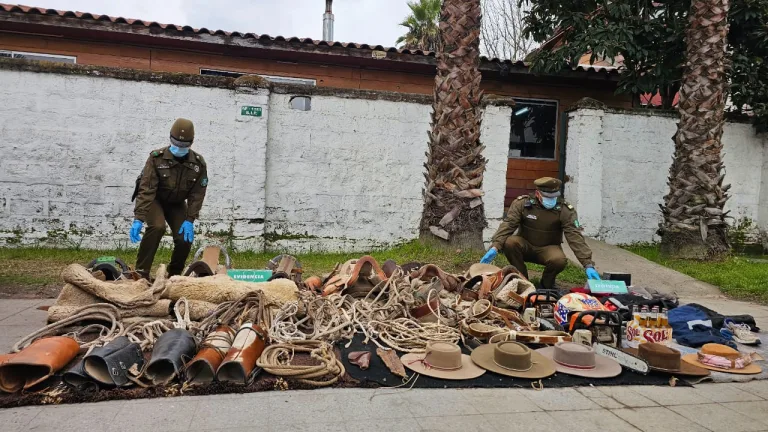 Carabineros detiene Banda delictual y Recupera Millonario Robo en Curicó Carabineros detiene Banda delictual y Recupera Millonario Robo en Curicó