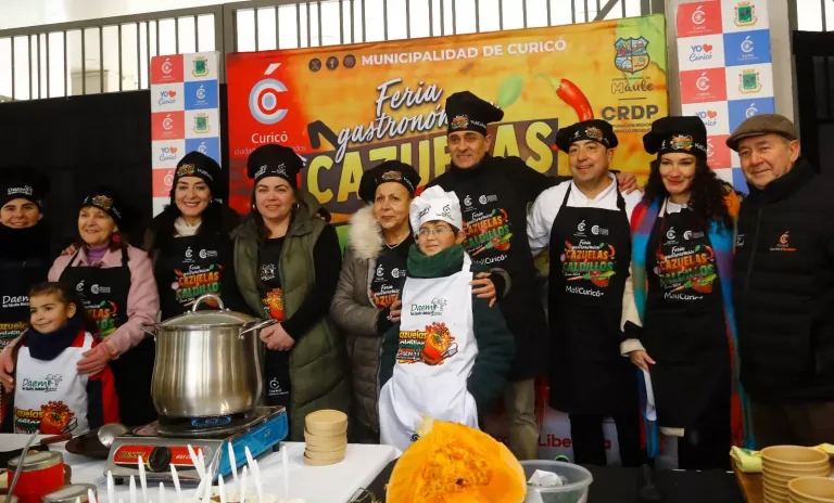 La gastronomía se toma Curicó: 9ª Feria de Cazuelas y Caldillos del 18 al 21 de Julio