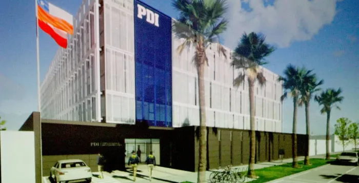 Nuevo Edificio de la PDI en Curicó-Proyecto
