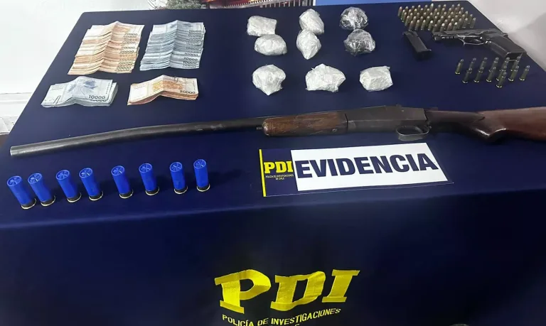 Se decreta prisión preventiva para banda criminal dedicada al tráfico de drogas y delitos violentos en las regiones del Maule y O’Higgins