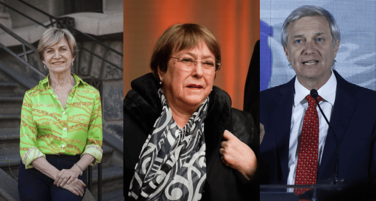 CADEM: Eempate entre Bachelet y Kast en Intención de Voto y fortalecimiento de Matthei en segunda vuelta
