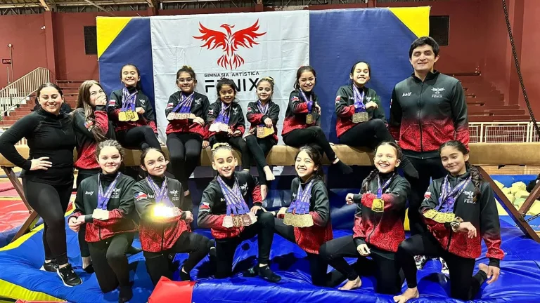 Club de Gimnasia Artística Fénix de Curicó logra 52 medallas en torneo internacional