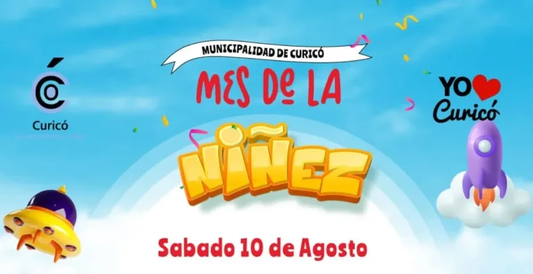 Curicó celebrará el Día de la Niñez con un gran evento en la Alameda Manso de Velasco