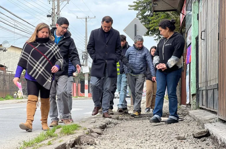 Inversión de más de 83 millones de pesos para la reposición de veredas en Villa Prados del Valle