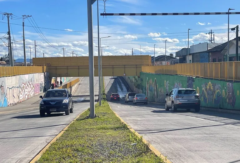 Trabajos preventivos en el Paso Bajo Nivel de Freire mitigaron efectos de las inclemencias del tiempo