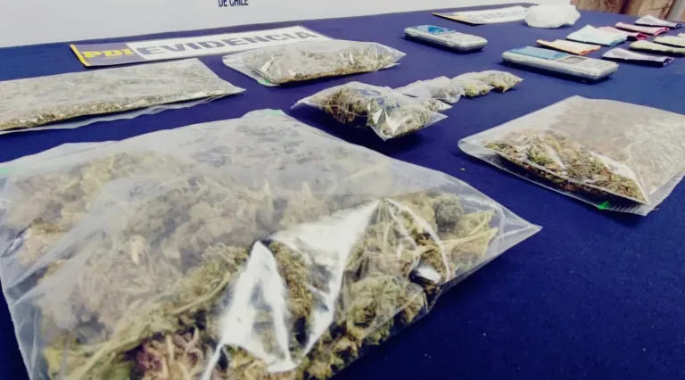 Operativo de la PDI en Rancagua desarticula red de microtráfico que operada vía Telegram