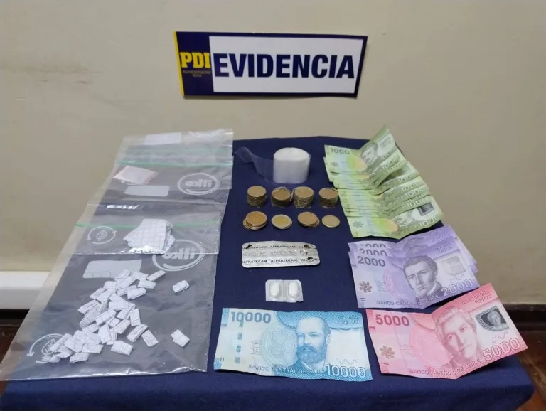 Operativo policial en Molina culmina con un detenido y decomiso de drogas