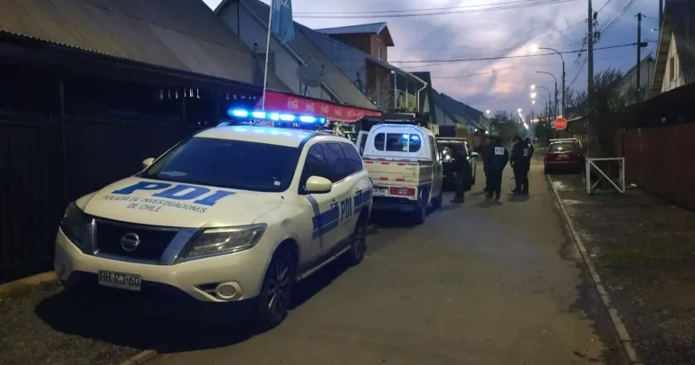 PDI investiga homicidio frustrado en Colbún (En Desarrollo)