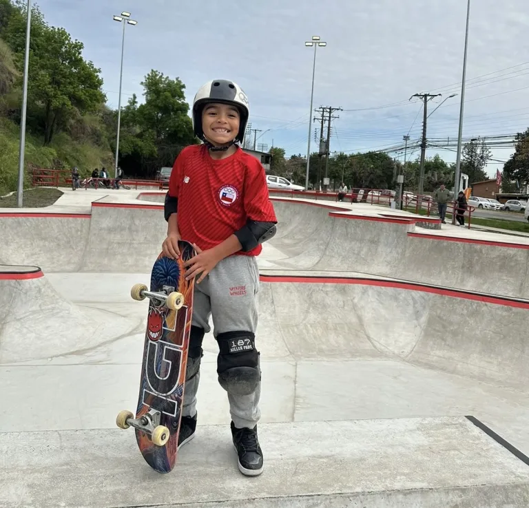 Inauguran Skatepark de alto estándar en Parque Cerro Condell de Curicó