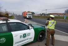 Carabineros - Control - Carretera