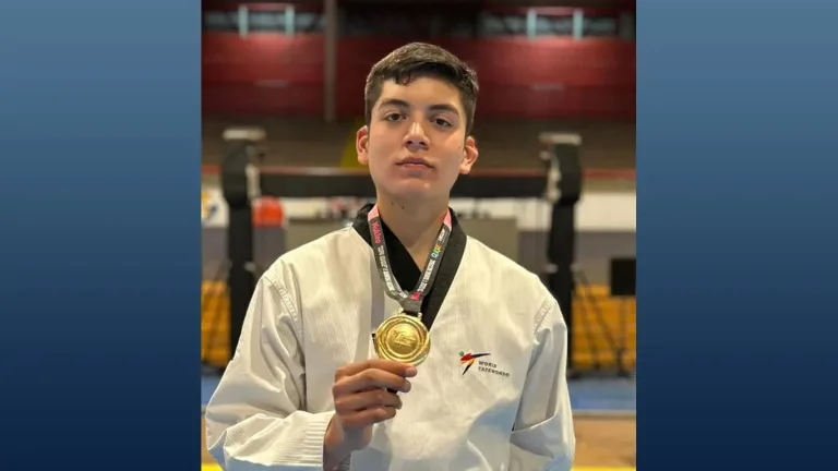 Vicente Cortés, taekwondista curicano, triunfa nuevamente y se prepara para el Panamericano en Lima Vicente Cortés, taekwondista curicano, triunfa nuevamente y se prepara para el Panamericano en Lima