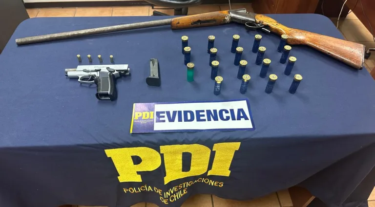 PDI detuvo en flagrancia a imputado por infracción a la Ley de Armas en Molina PDI detuvo en flagrancia a imputado por infracción a la Ley de Armas en Molina
