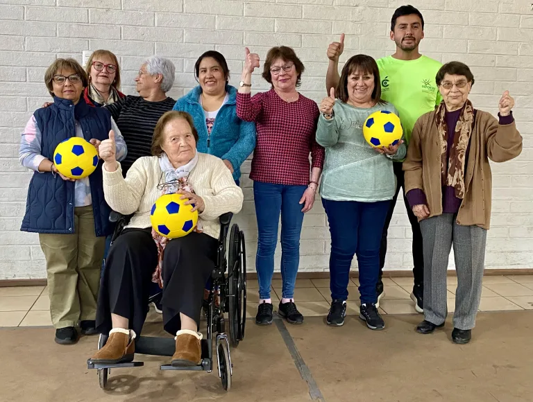 Los adultos mayores son importantes para la Corporación de Deportes de Curicó Los adultos mayores son importantes para la Corporación de Deportes de Curicó