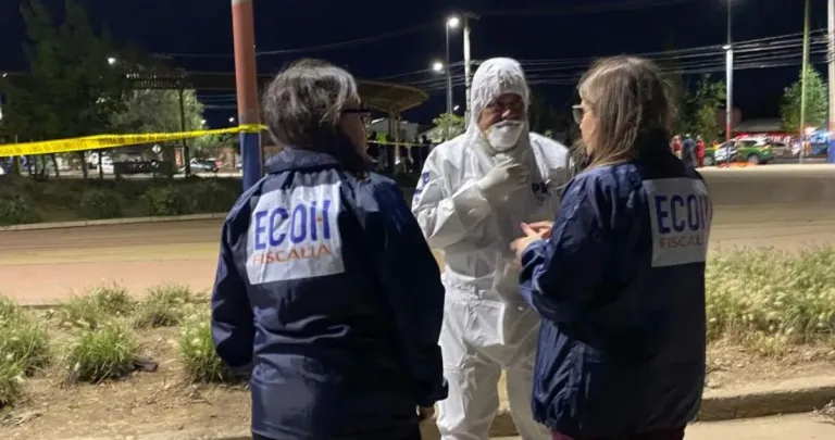 Balacera en Rancagua deja a un transeúnte fallecido y moviliza investigación policial