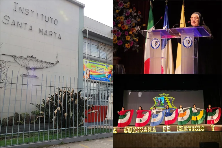 Instituto Santa Marta de Curicó celebra su 75º aniversario con un emotivo homenaje a su legado Instituto Santa Marta de Curicó celebra su 75º aniversario con un emotivo homenaje a su legado