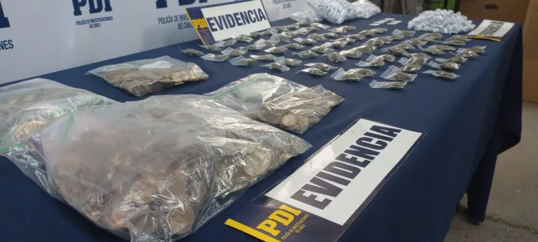 PDI detuvo a dos personas por microtráfico en el sector oriente de Rancagua PDI detuvo a dos personas por microtráfico en el sector oriente de Rancagua