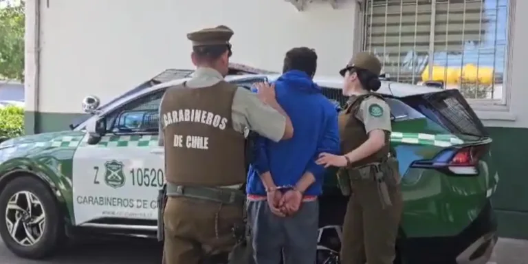 Carabineros detiene a sujeto por robo en local comercial en San Javier