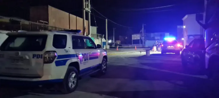 Investigan homicidio con arma de fuego en población Algarrobo de Rancagua