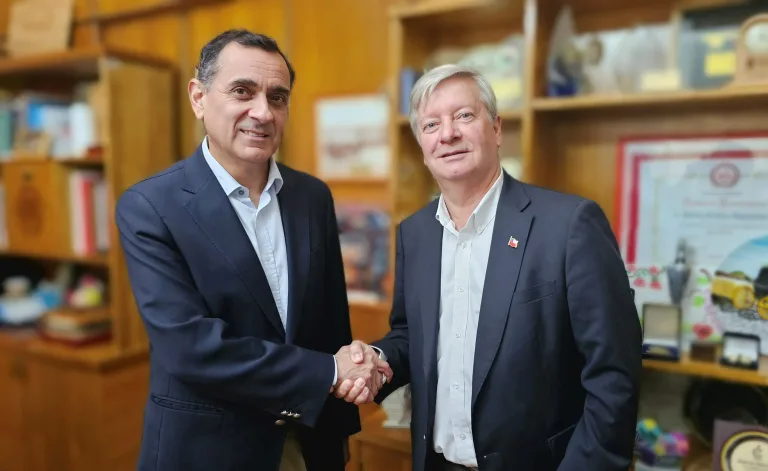 George Bordachar, alcalde electo de Curicó, en encuentro clave con alcalde Javier Muñoz, definen ajustes de traspaso de mando