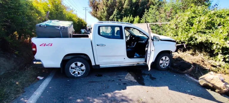 Carabineros detiene en Mostazal a dos adolescentes que robaron una camioneta con violencia en Rengo