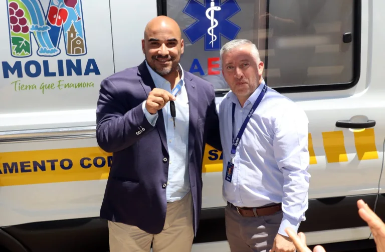 Servicio de Urgencias de Lontué Refuerza su Flota con Nueva Ambulancia