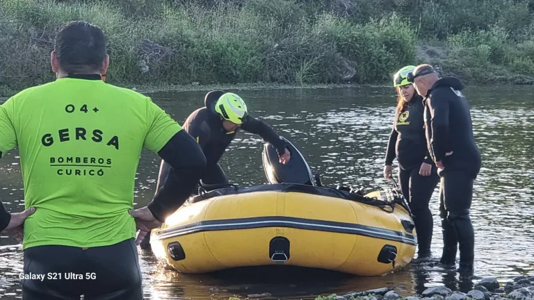 Encuentran fallecido a joven desaparecido en el río Guaiquillo en Curicó
