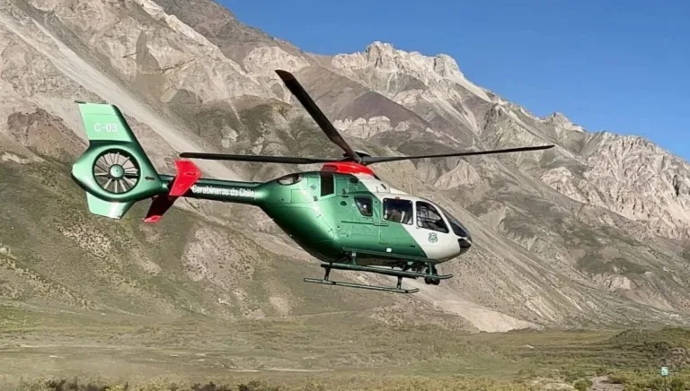 Rescate exitoso de turista en la cordillera de Molina