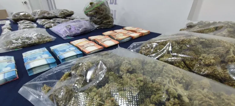 Cuatro personas detenidas por tráfico de drogas en Machalí