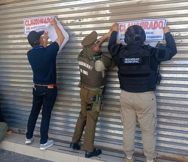 Clausuran Siete Casinos de Juegos de Azar en San Fernando Durante Operativo de Fiscalización