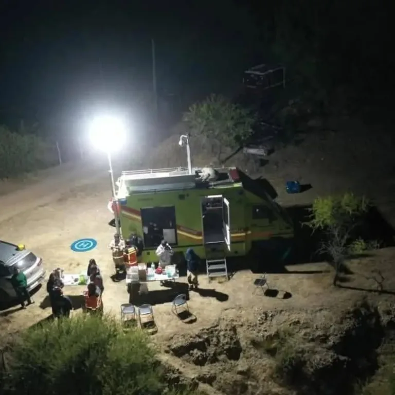 Intensa búsqueda de persona desaparecida en las aguas del tranque Pailimo en la comuna de Marchigue