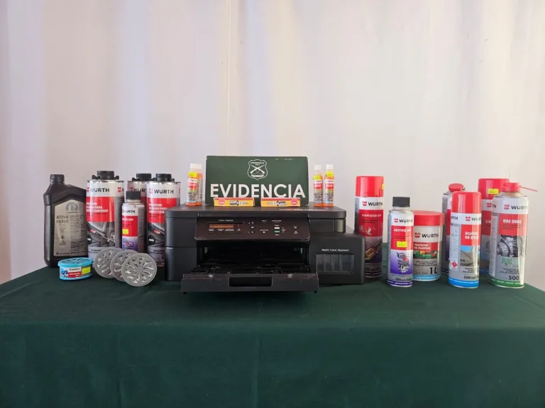 Detienen a individuo por receptación de especies sustraídas desde taller en San Javier