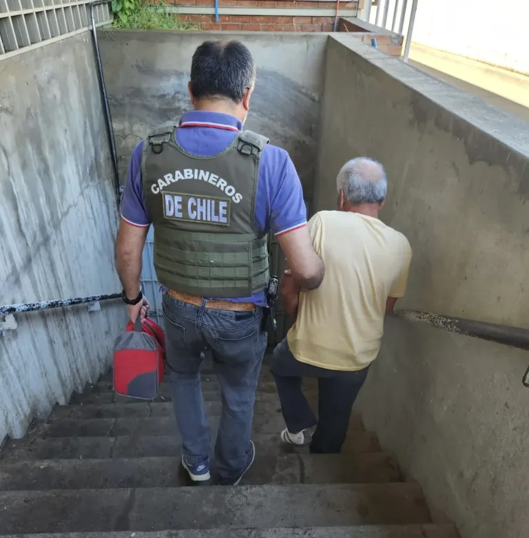 Carabineros detiene a sujeto por abuso sexual a menor de edad en Talca