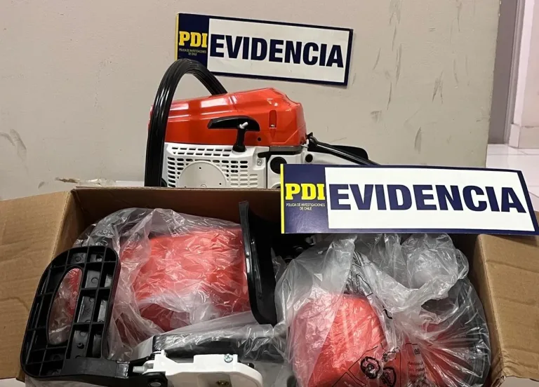 PDI detiene en flagrancia a ciudadano extranjero por venta de herramientas falsificadas en Talca