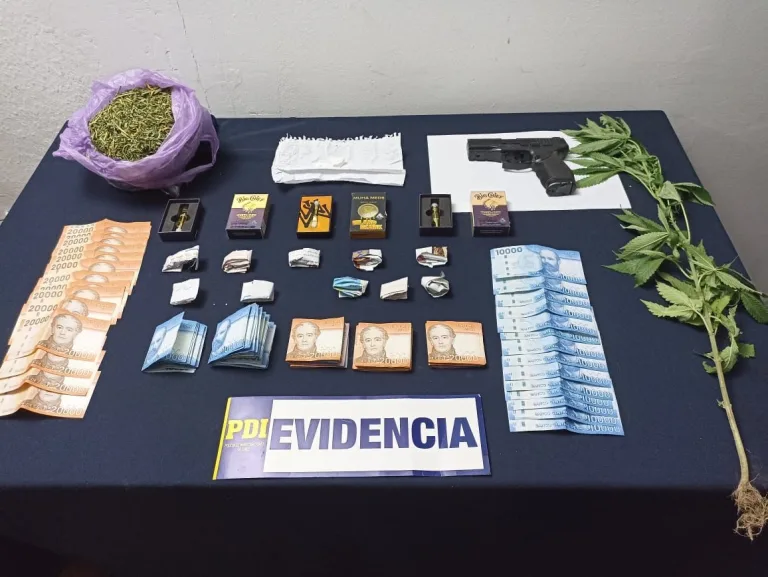 PDI detuvo a dos hermanos por venta y distribución de drogas en Molina PDI detuvo a dos hermanos por venta y distribución de drogas en Molina