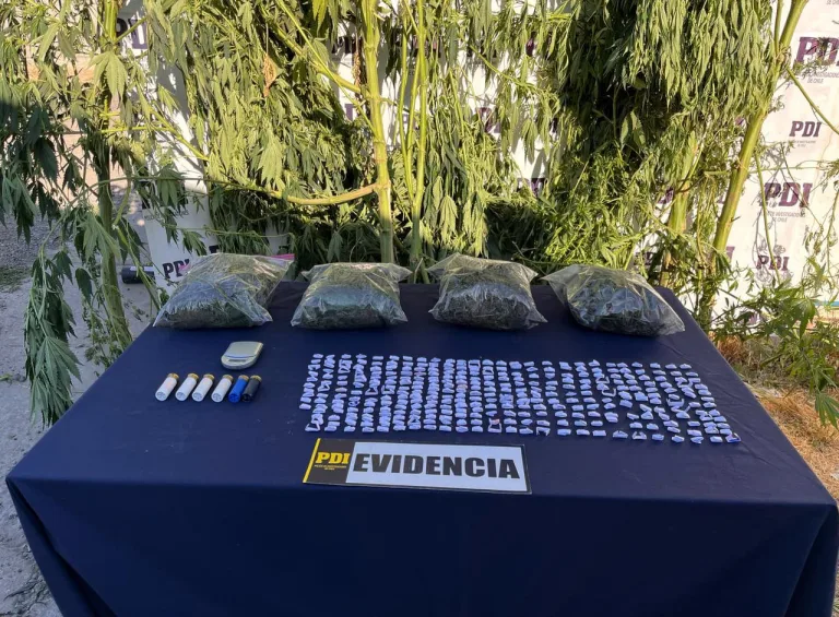Detienen a dos sujetos por microtráfico de drogas en Retiro