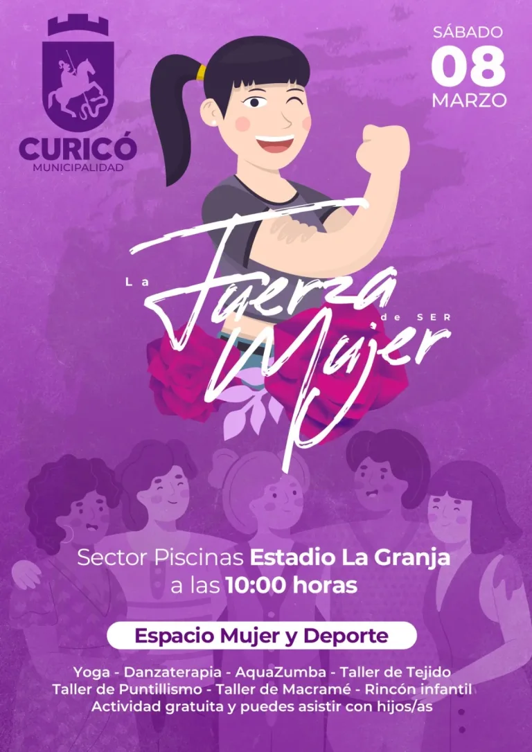 Curicó Invita a la Conmemoración del Día Internacional de la Mujer 2025